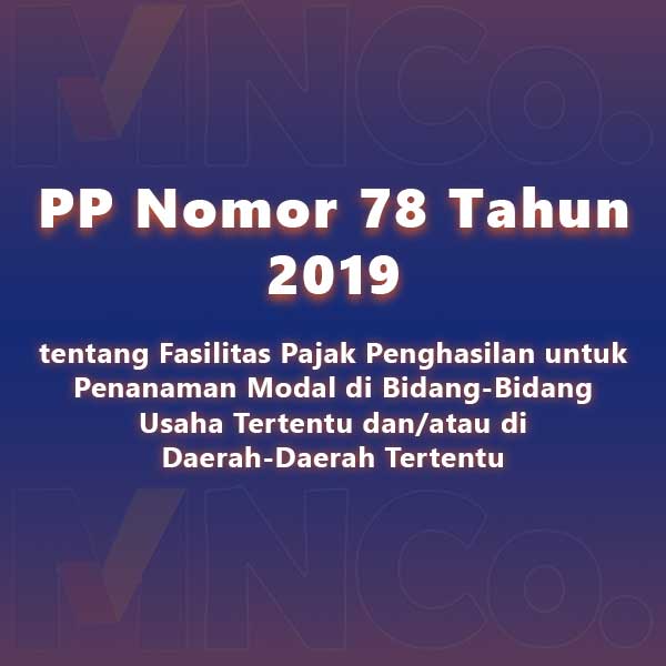 PP Nomor 78 Tahun 2019