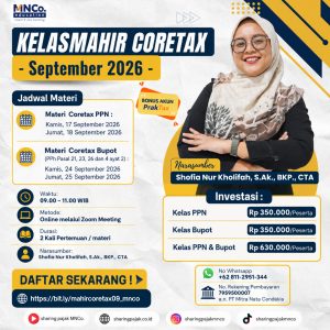 KELAS MAHIR CORETAX – SEPTEMBER 2026